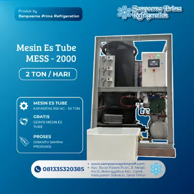 Mesin Es Kristal 2 Ton Industri Produksi Sampoerna Prima Refrigeration